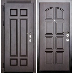 Металлическая дверь МДФ (с двух сторон) -1 ОлимпД-037